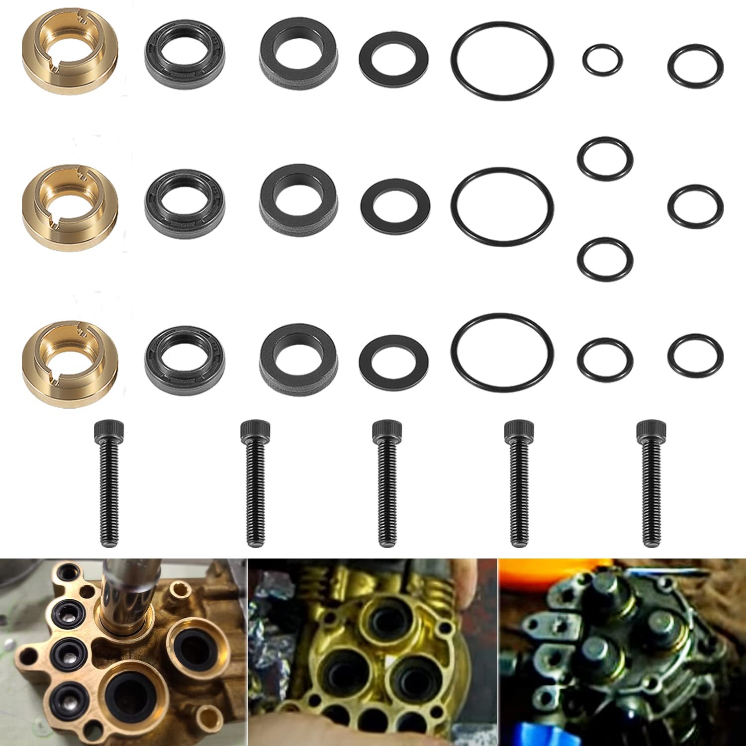 Upgraded Pressure Washer Seal Kit Used on Some Medium Frame Pressure Washer Pump