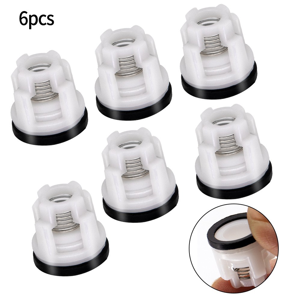 Practical Check Valve Kit 6pcs High Pressure Washer Pressure Pumps Head