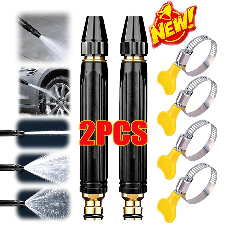 Larnto High Pressure Hose Nozzle Water Gun for Car Wash Garden Pressure Booster