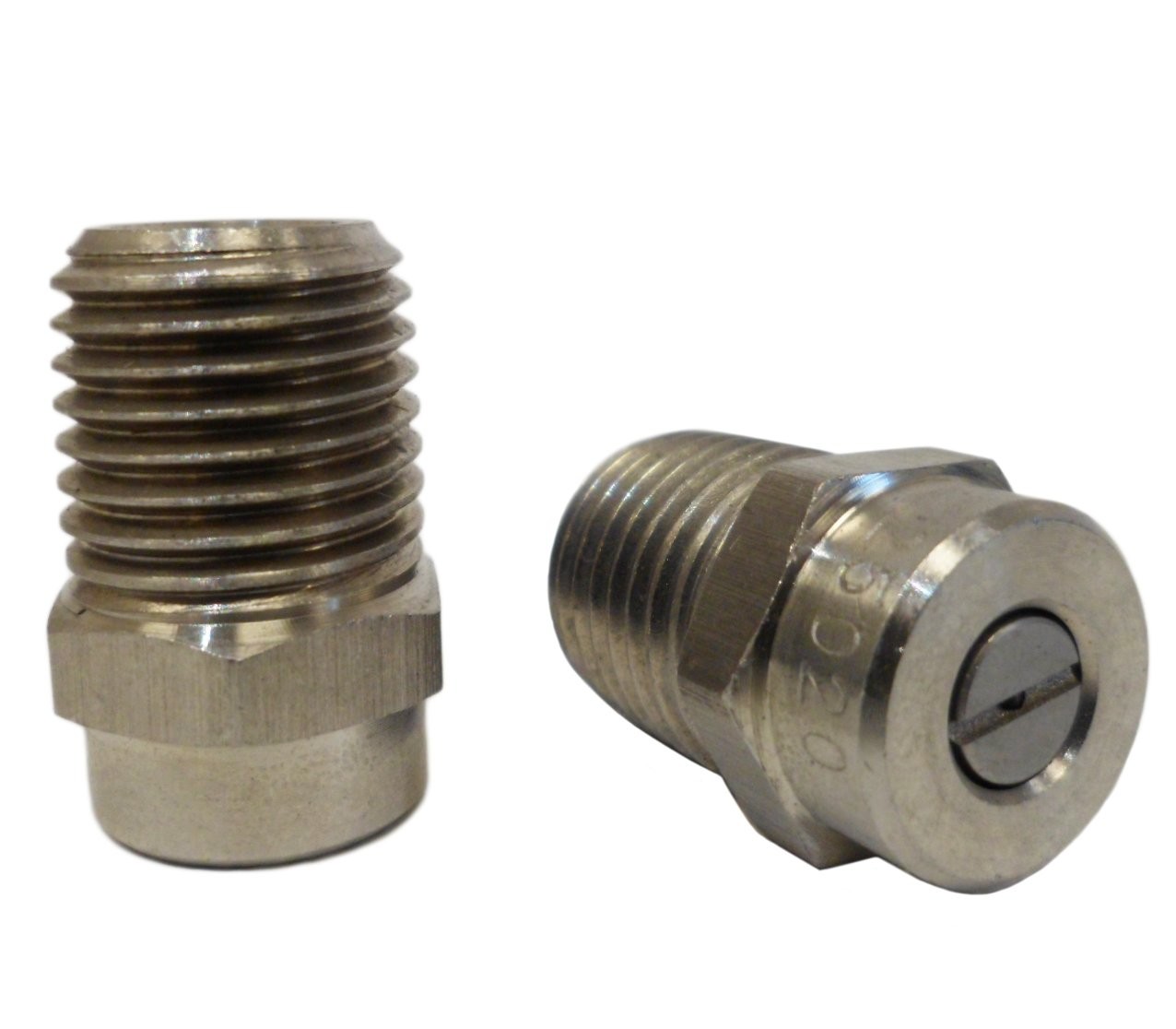 1/4 Inch Male NPT Screw Type Surface Cleaner Nozzle 25 Degree Spray Tip