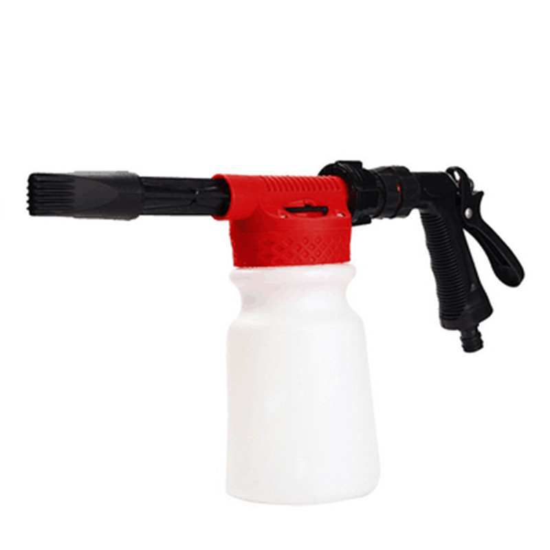 900ML Snow Foam Washer Gun Car Wash Soap Lance Cannon Spray Pressure Jet Bottle