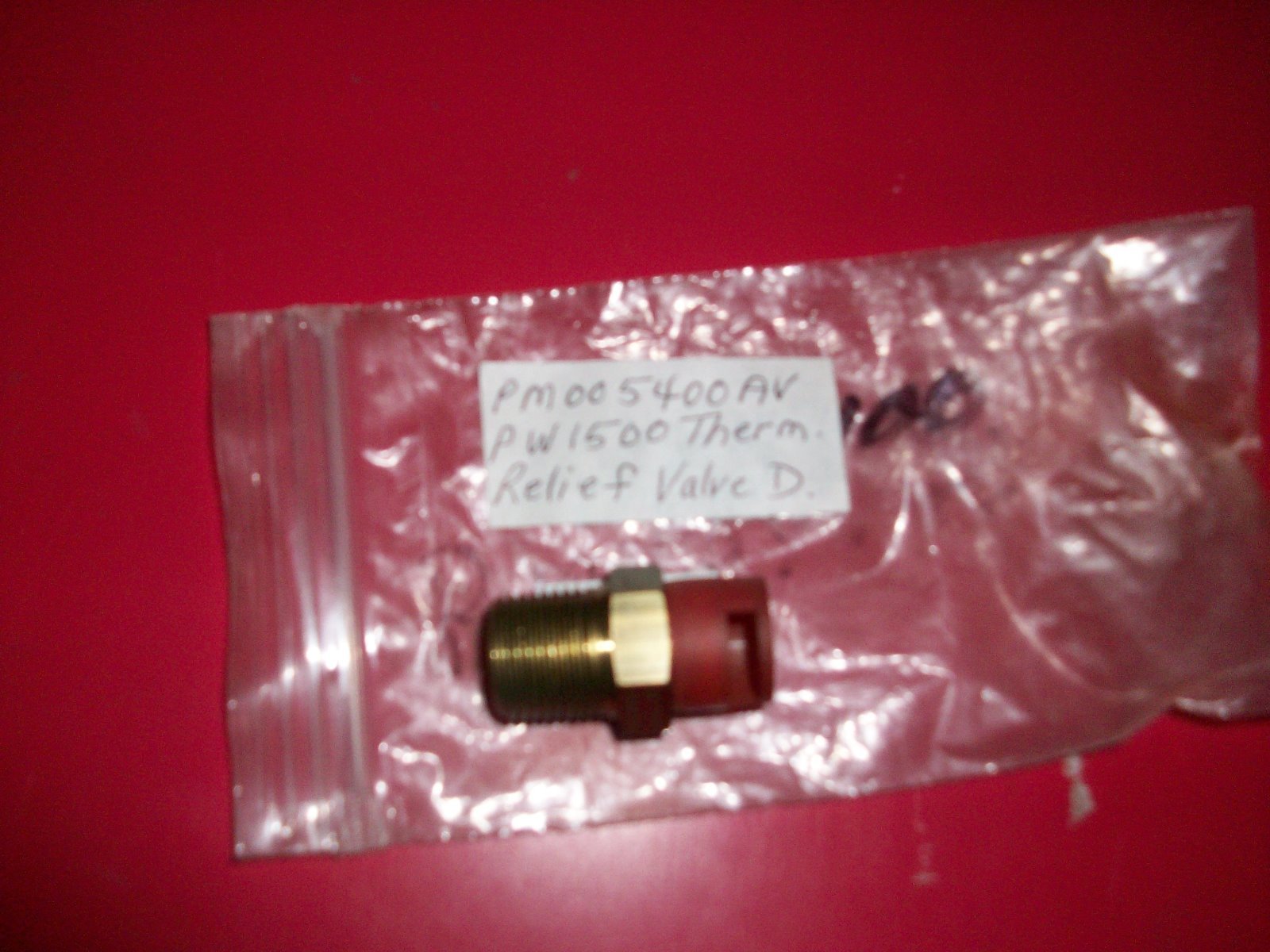 pm005400AV thermal relief valve D for PW1500 *