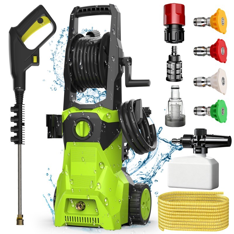 2100 PSI Max Electric Pressure Washer 1.25 GPM Power Washer Cleaning Machine New