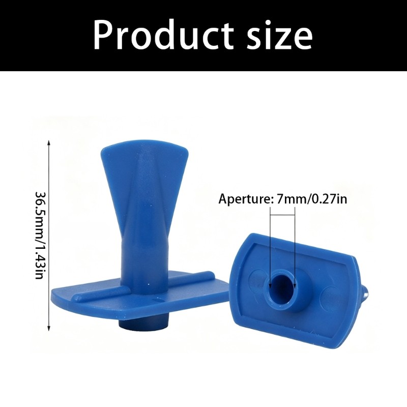 Nozzle For Foam Guns 36.5mm Professional Fan Shaped Nozzle For Foam Dispenser
