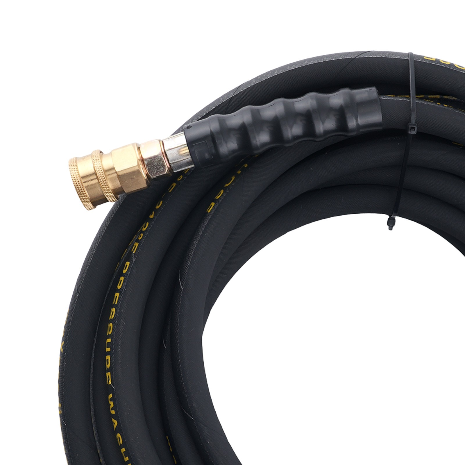 50ft 3/8″ Pressure Washer Hose 4200PSI w/ M22-14mm to 3/8″ Quick Connect Coupler