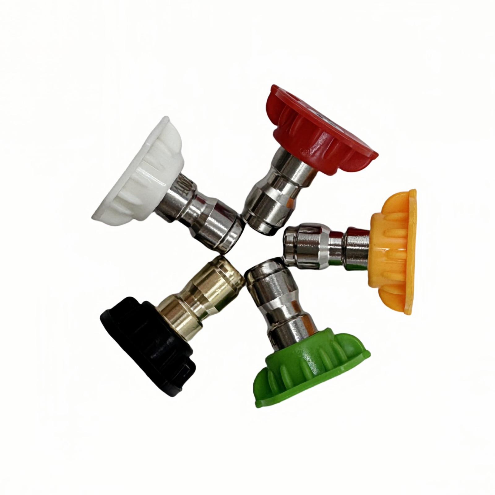 5X Pressure Washer Spray Tips Nozzles High Power Kit 1/4″ High Power