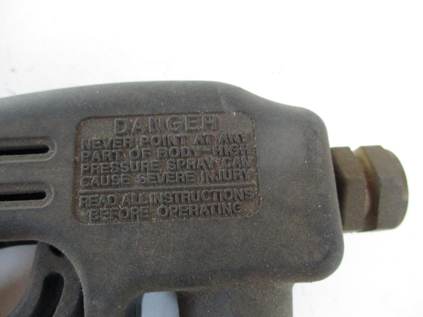 Stens 758-651 pressure washer gun 3/8 female inlet 1/4 female outlet 2200PSI