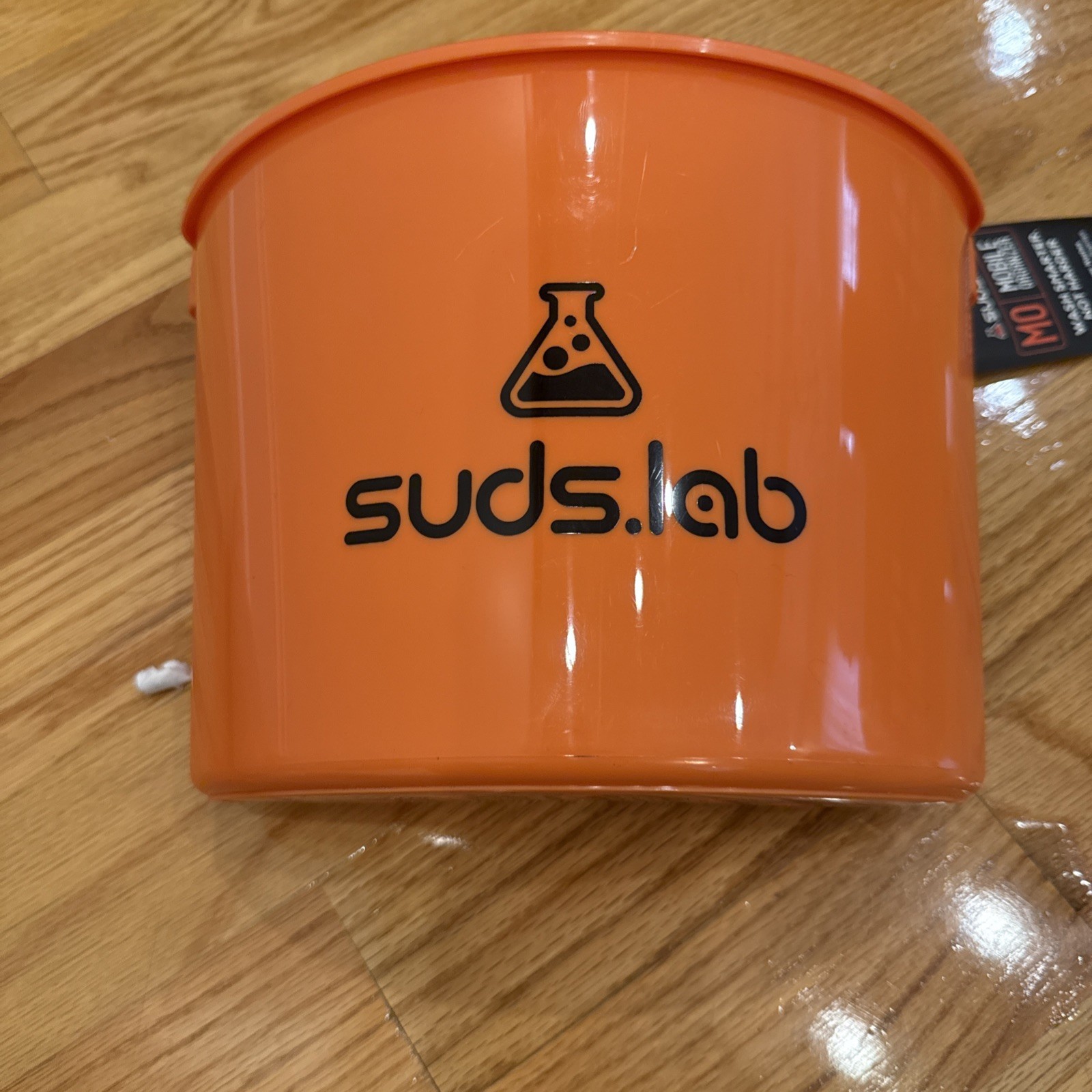Suds Lab Car Wash Organizer – Detailer Cleaning Caddy and Multipurpose Orange