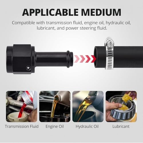 1/2″ Transmission Cooler Hose 20FT, SAE J1532 250 PSI Power Steering 1/2 20FT