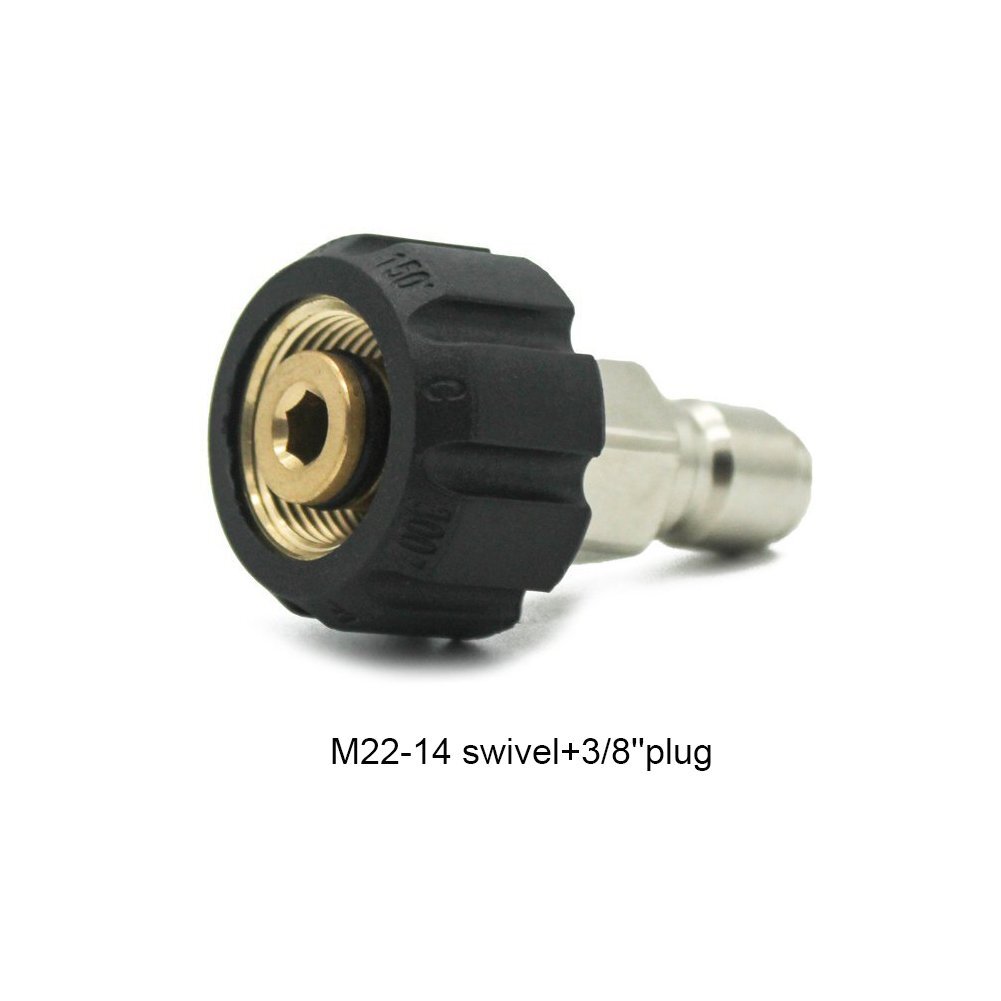 Pressure Washer Quick Coupler Nipple M22-14 5000 PSI