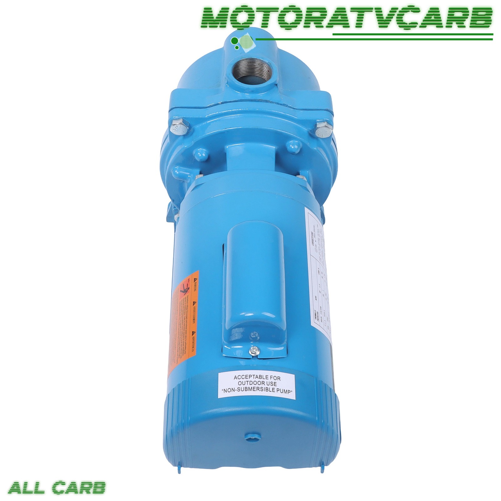 ALL-CARB GT15 1.5 HP Water Well Irrigation Sprinkler Pump 115/230V Self Priming