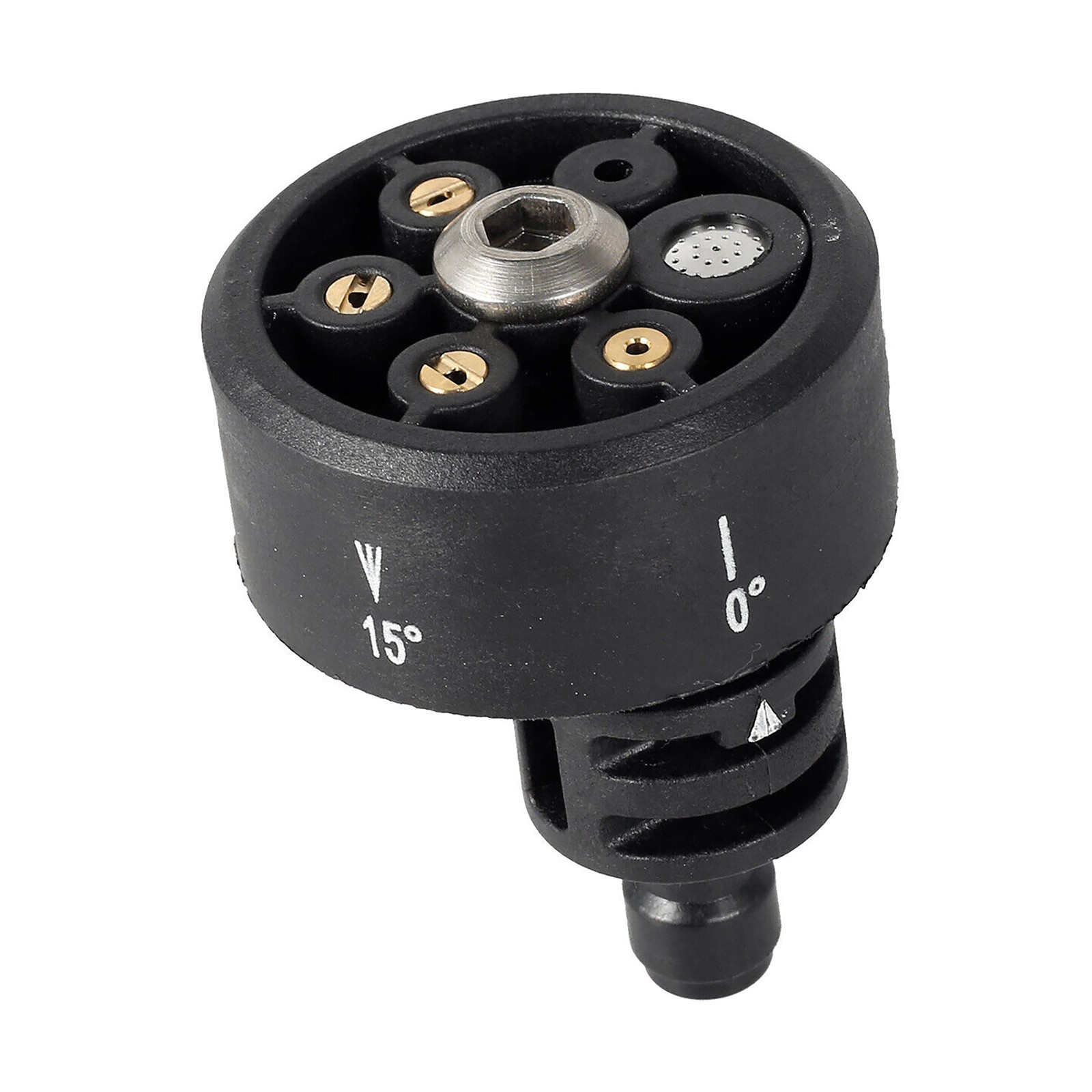 6 in 1 1/4″ Multi-functional 500 PSI Adjustable Cleaning Washer Nozzle