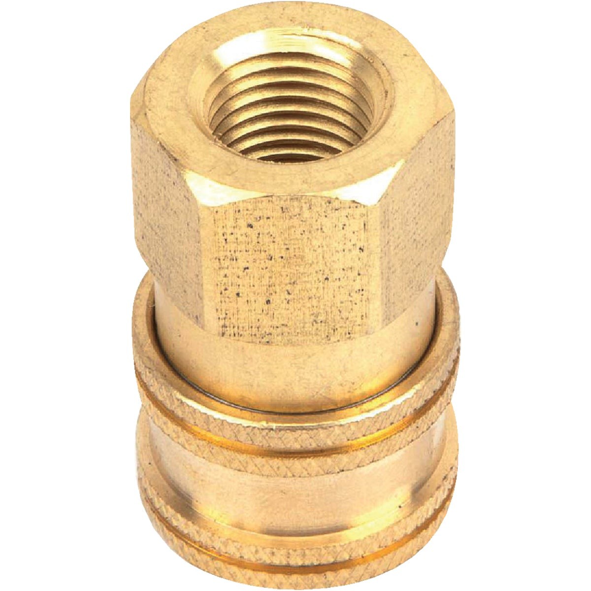 Forney 1/4 In. Female Quick Coupler Pressure Washer Socket 75127 Forney 75127
