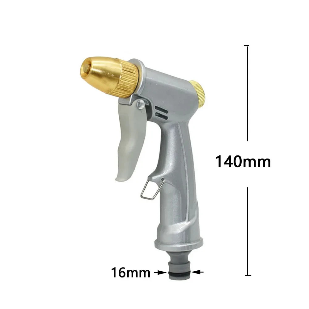 High Pressure Water Gun – 360° Rotating Nozzle, American Thread for Car & Patio