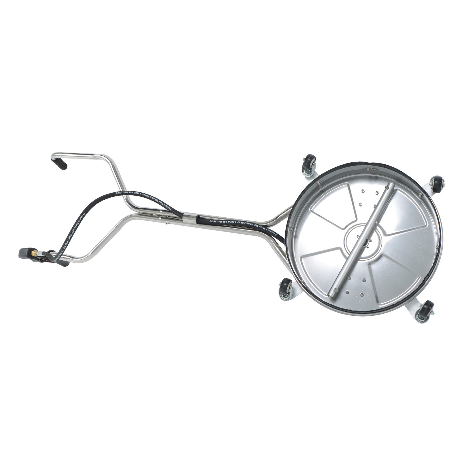 Pressure Washer Surface Cleaner with 4 Wheels 6000PSI 18Inch Stainless Steel