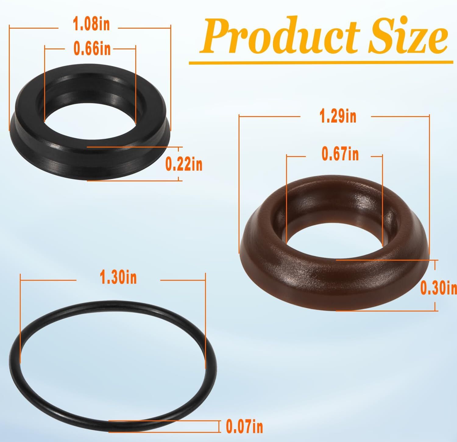 AR1857 Seal Packing Kit 18mm XR Annovi Reverberi RK RKA RKV Pressure Washer Pump