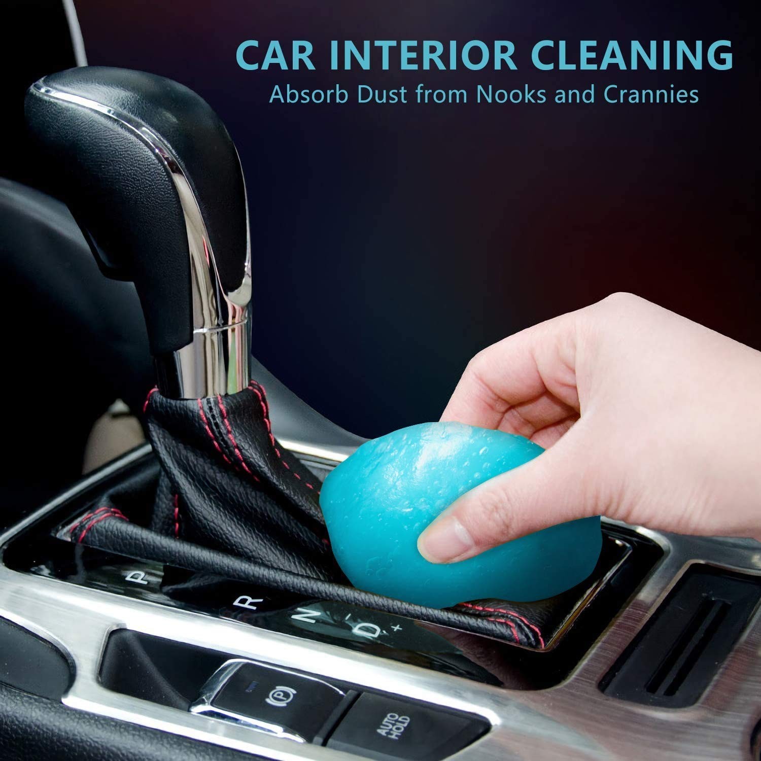 Cleaning Gel for Car Detailing Putty Vent Cleaner Goo 1 Pack, Blue