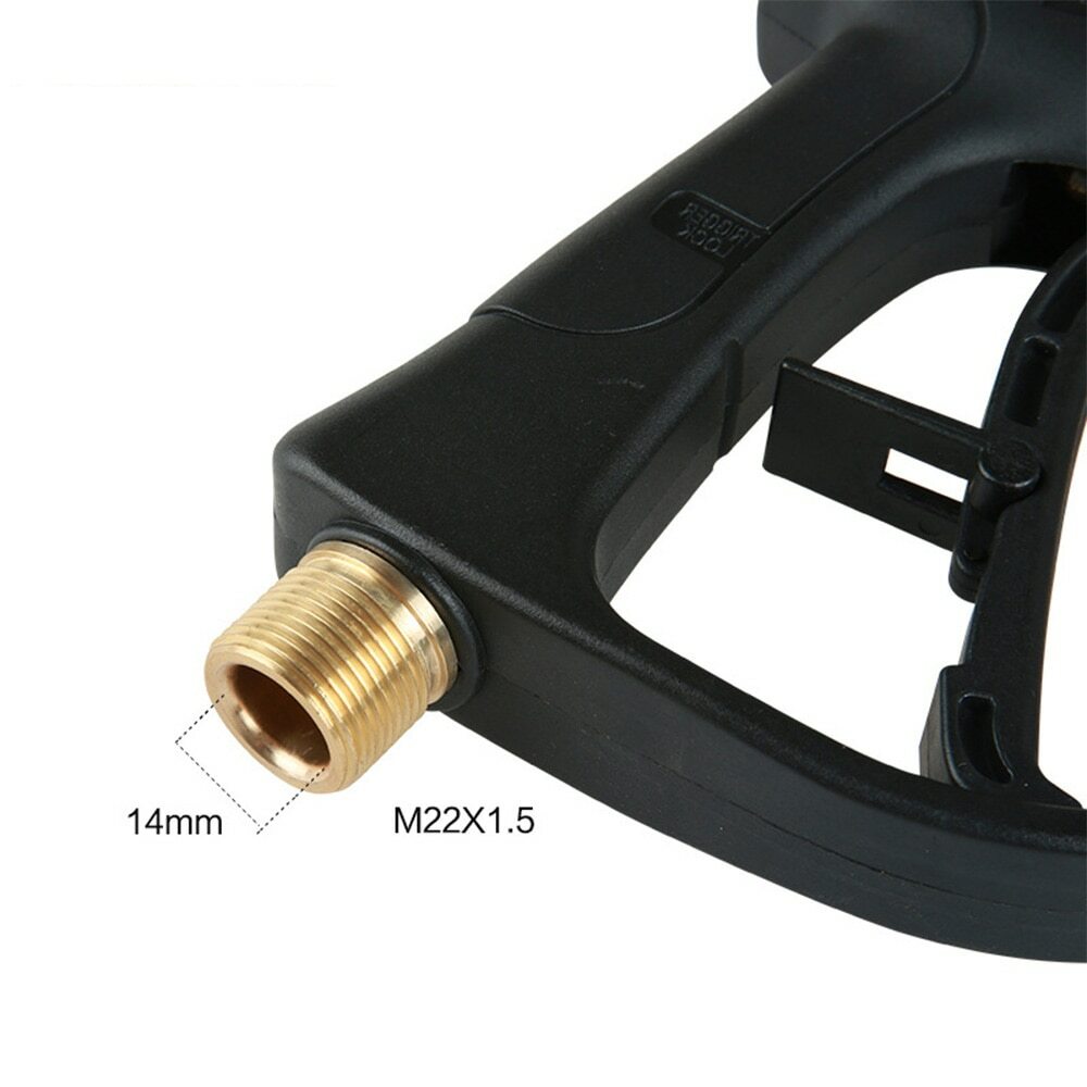 1/4″ Snow Foam Washer Gun Car Wash Soap Lance Cannon Spray Pressure Jet Bottle