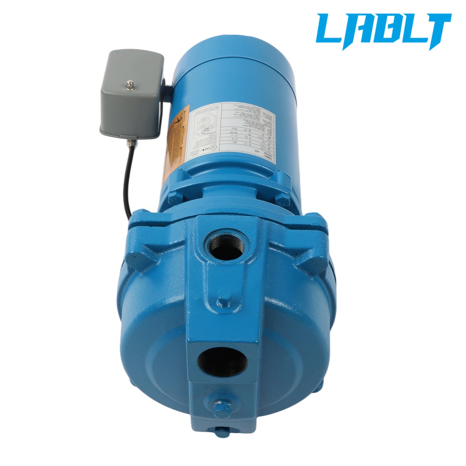 LABLT Cast Iron J5S Shallow Well Jet Pump 1/2 HP 16.5 GPM 115/230V Dual Voltage