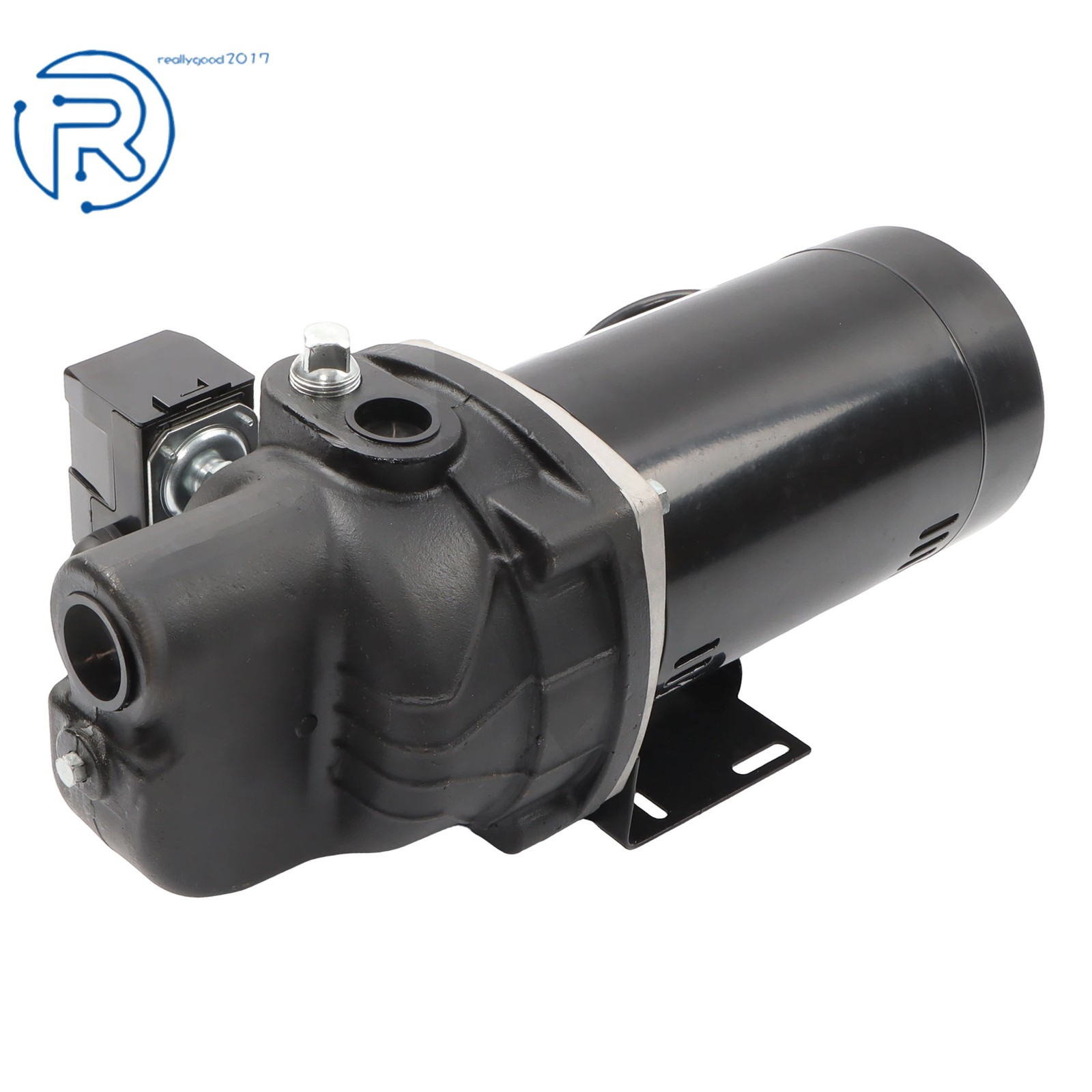 SWS100 1 HP Cast Iron Shallow Well Jet Pump 510 GPH for Wells up to 25 ft