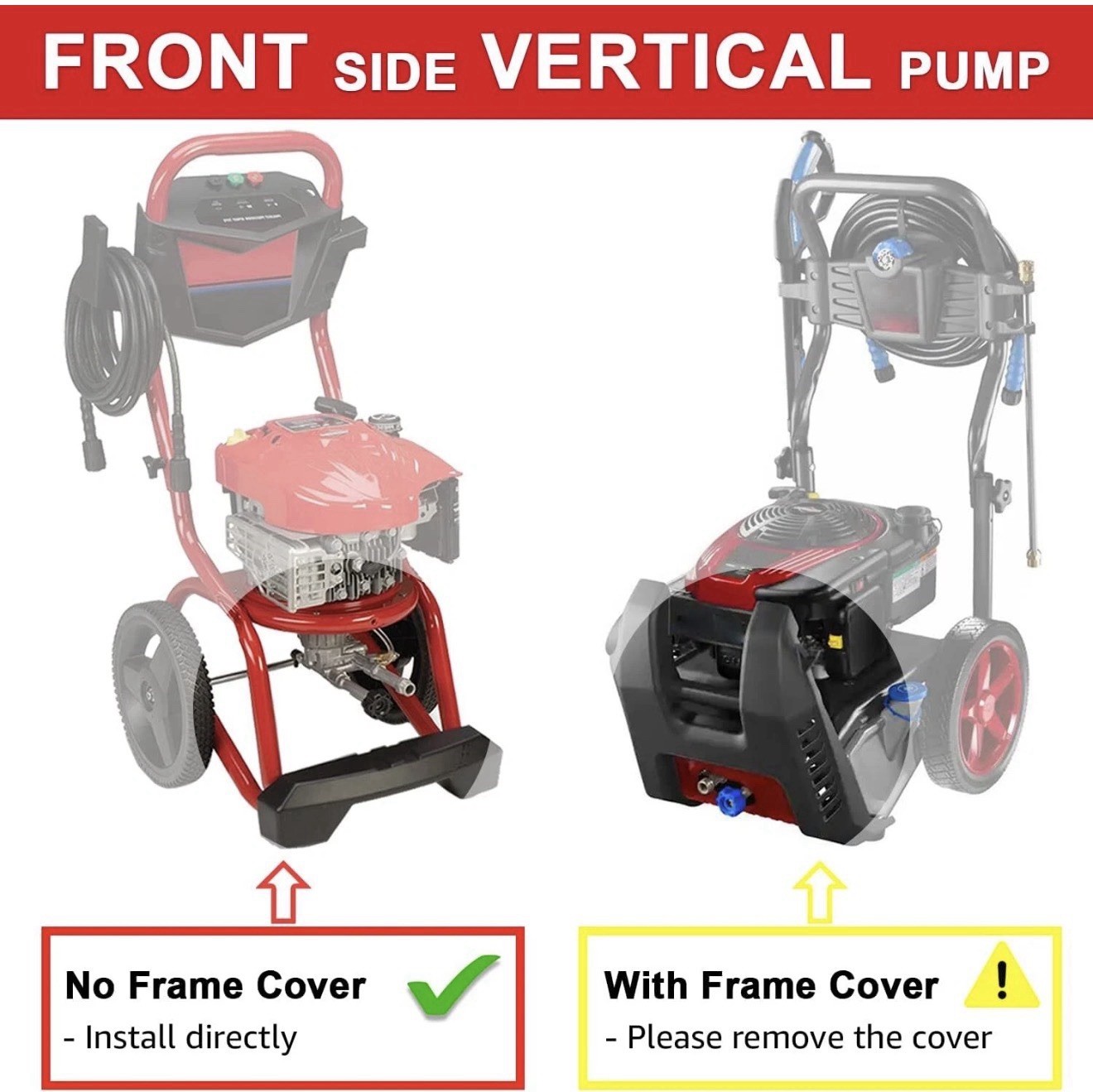 SRMW22G26-EZ Pressure Washer Pump 2500-3000 PSI 2.5 GPM For Troy-Bilt Craftsman