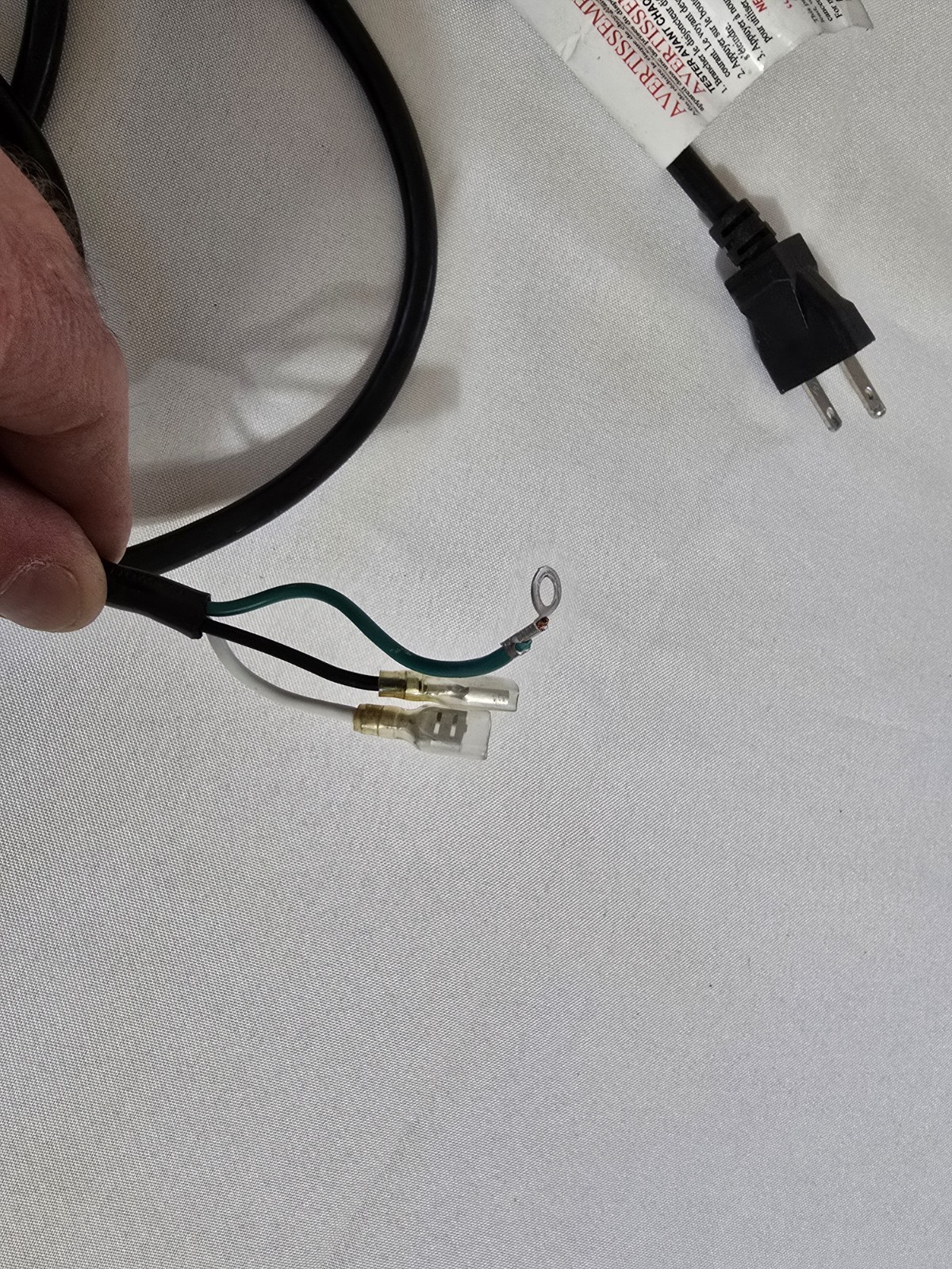 Husqvarna PW2300 PW2000 Pressure Washer Electric Cord Replacement
