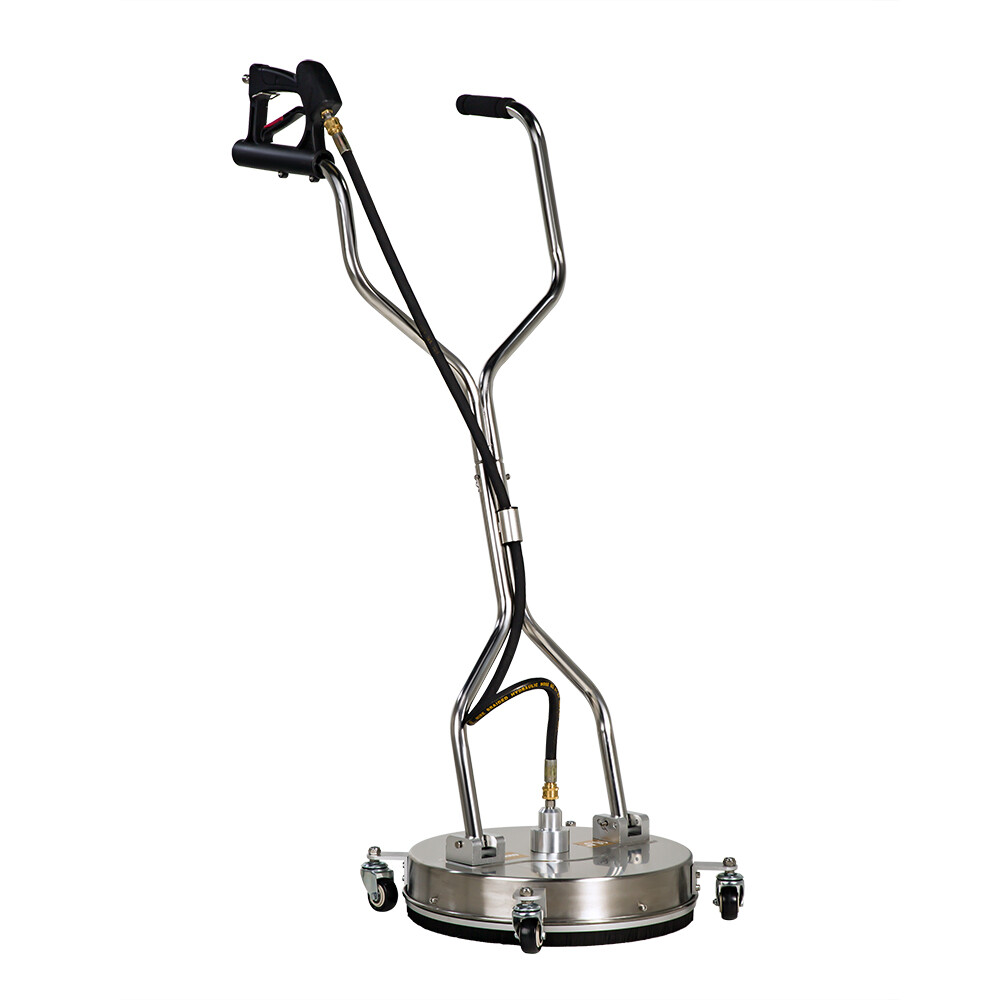 16.5″ Pressure Washer Surface Cleaner with 4 Spinner Wheels Stainless Steel