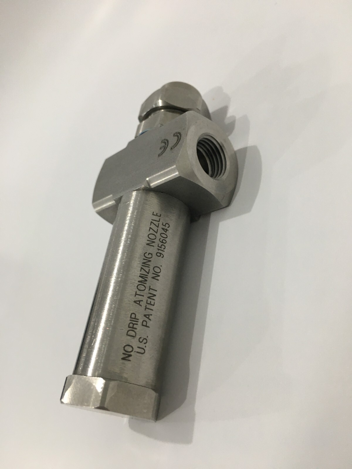 EXAIR Atomizing Spray Nozzle: Pressure, Low, 1 to 3.8 gph, 8″ Diameter