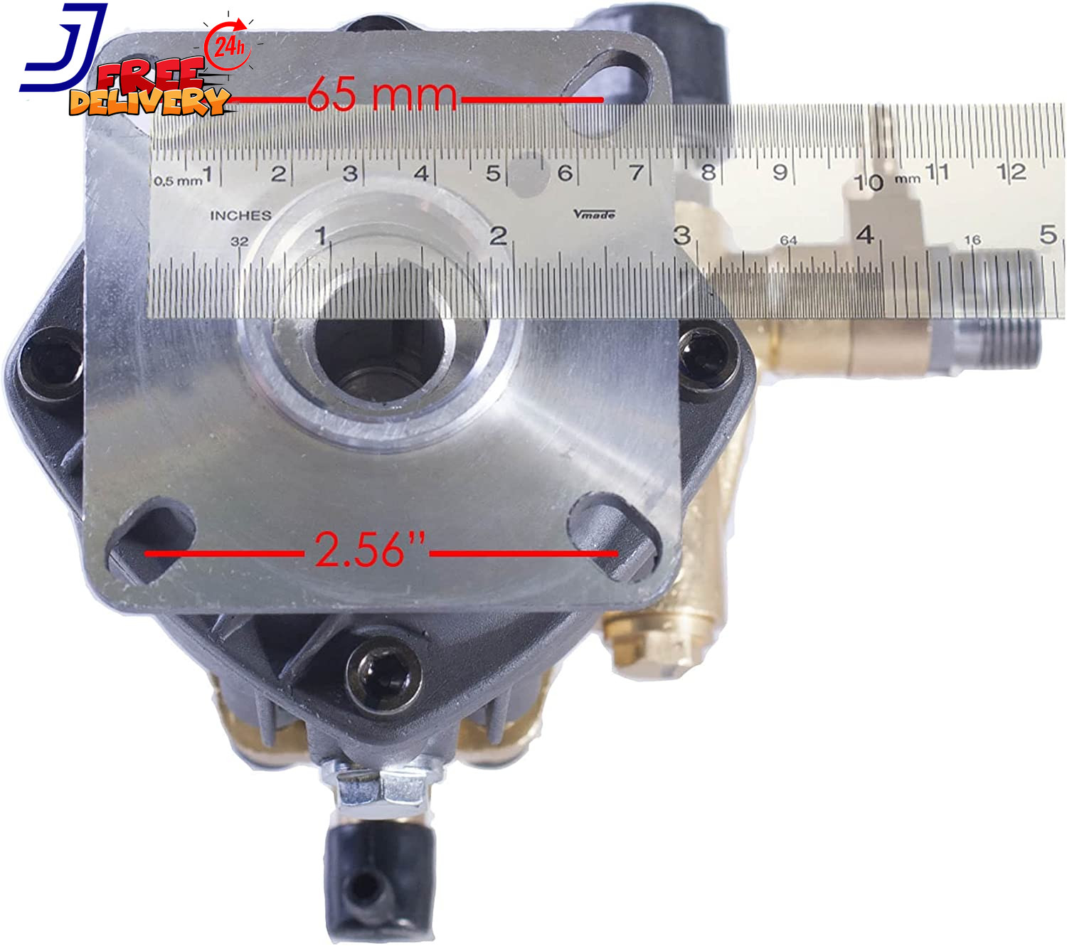 CH 2830 G Pressure Washer Pump 2800 PSI 3 GPM 3/4″ Shaft Horizontal Axial