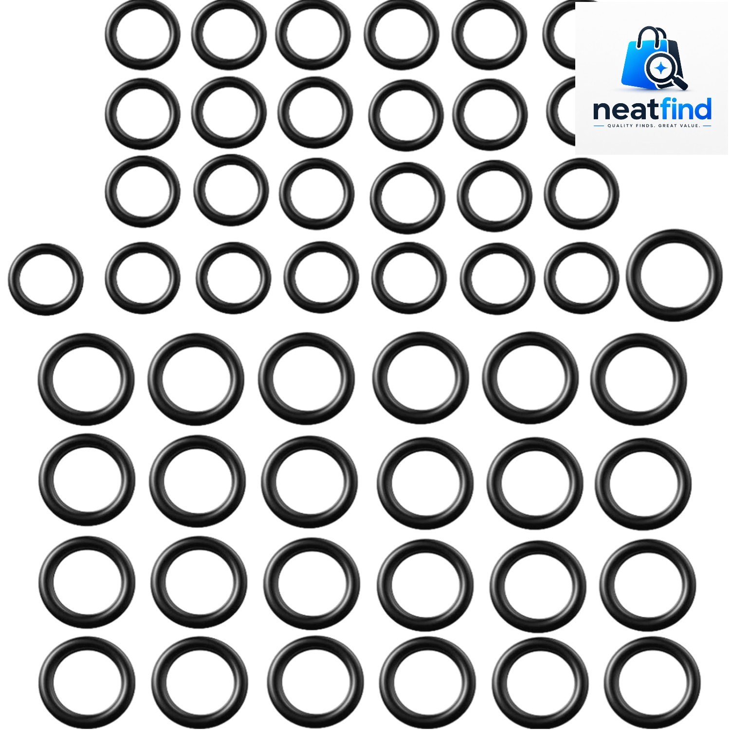 50 Pcs Pressure Washer O-Rings for 1/4 in, 3/8 in, M22 Quick Connect | Power …