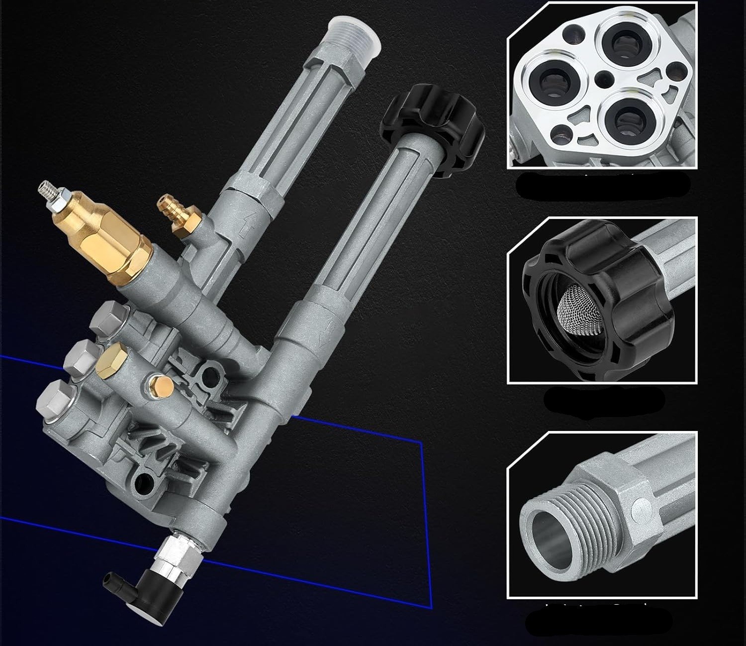 92841730 92840020 2800 Psi Pressure Washer Pump For Craftsman 580.752501 126T02