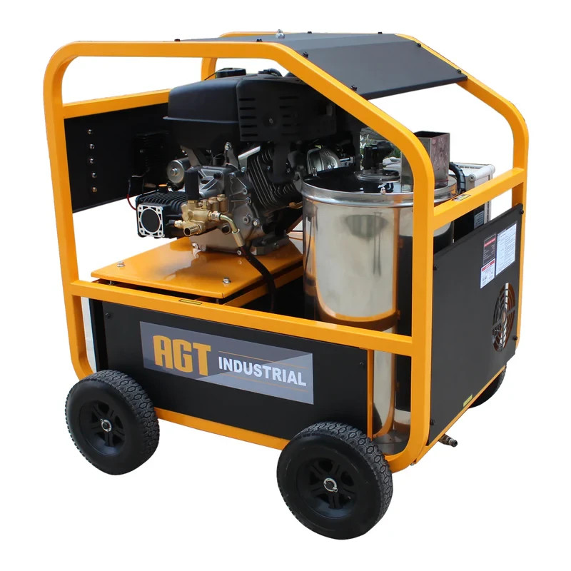 AGT HPW3000-1 Hot Water Pressure Washer 3000 PSI, 6.5HP, 33′ Hose, Free Shipping