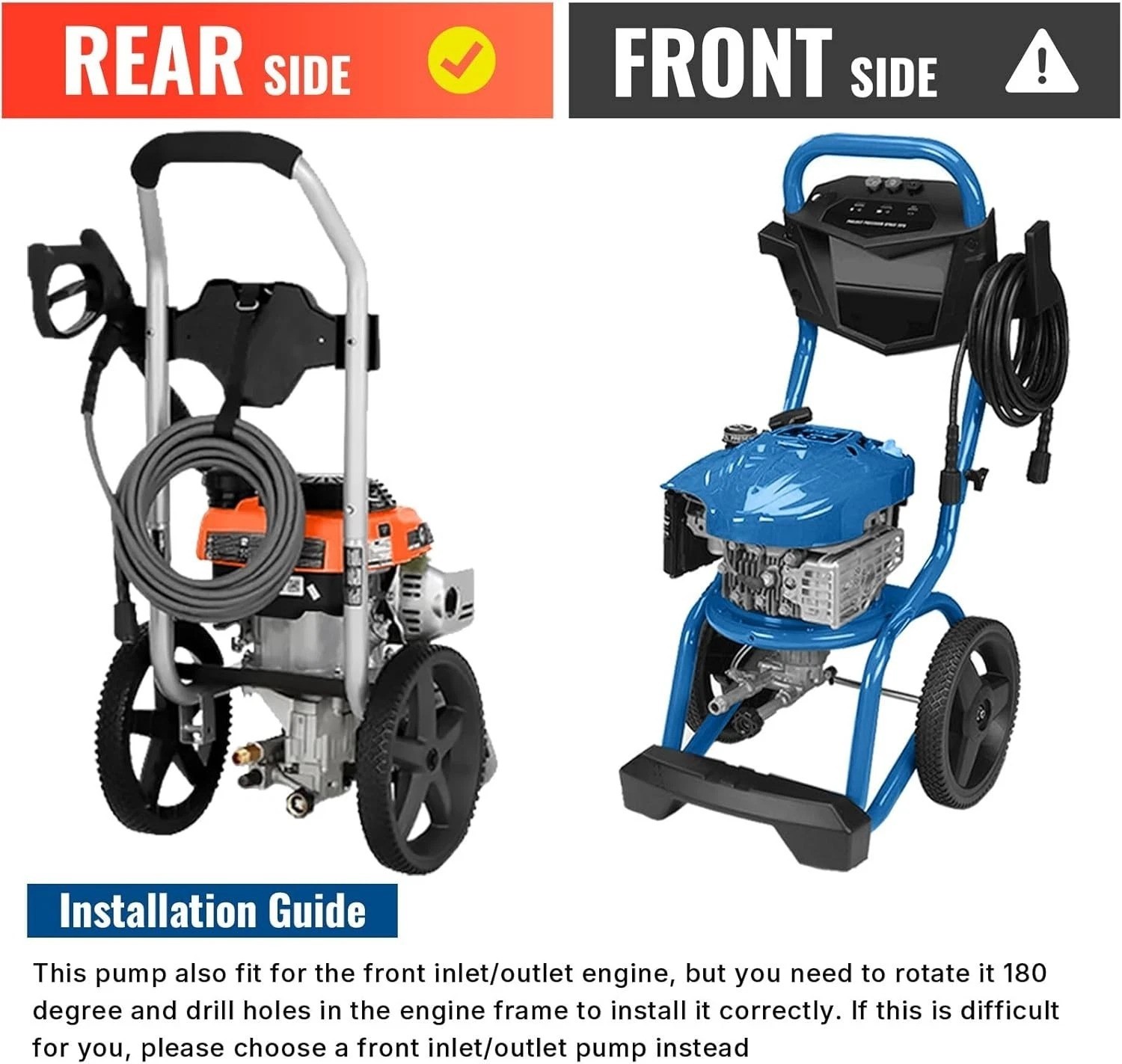 Adjustable Unloader Vertical Pressure Washer Pump – 3000 PSI Performance Upgrade