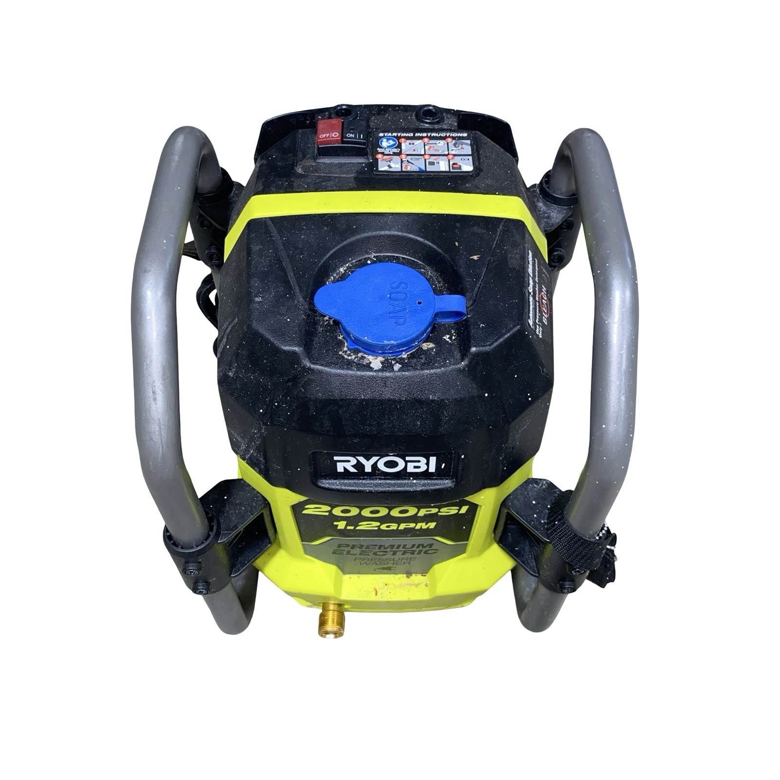 Ryobi RY142022 2000 PSI Electric Pressure Washer – FOR PARTS/REPAIR – Unit Only