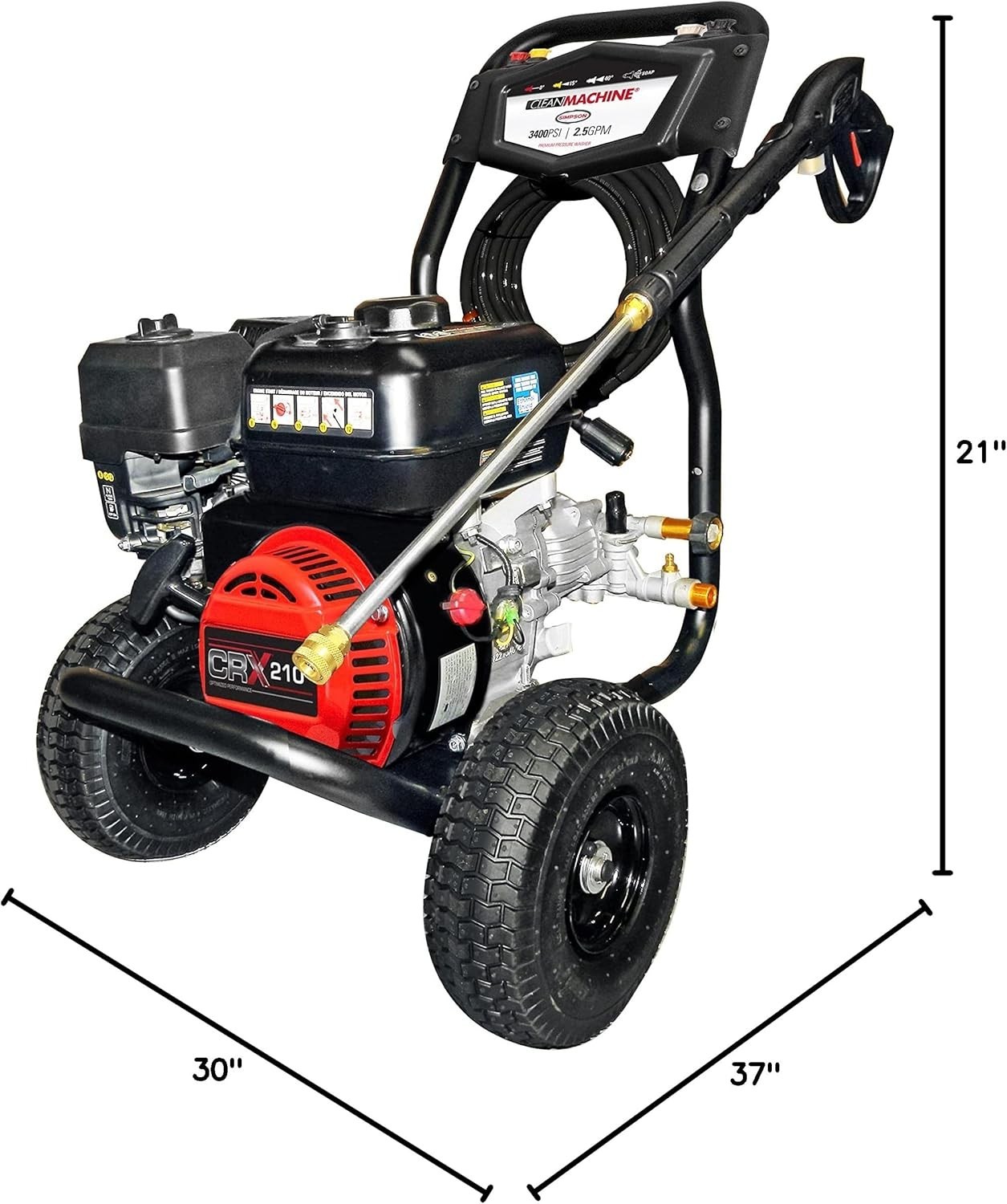VEVOR 15-Gallon 12-volt Battery Operated Plastic Push Sprayer with Adjustable Sp