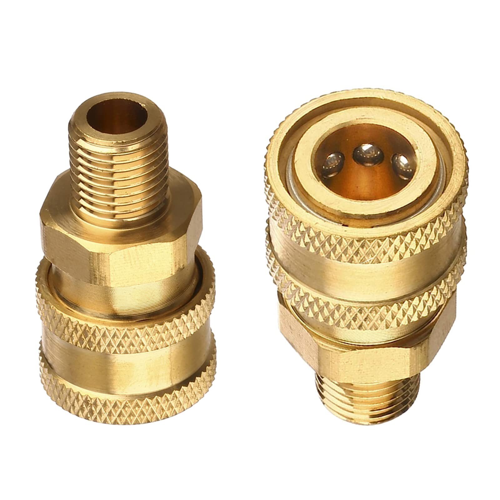 1/4 Npt Quick Connect Fittings 2 Pcs1/4 Inch Male Pressure Washer Quick Connect