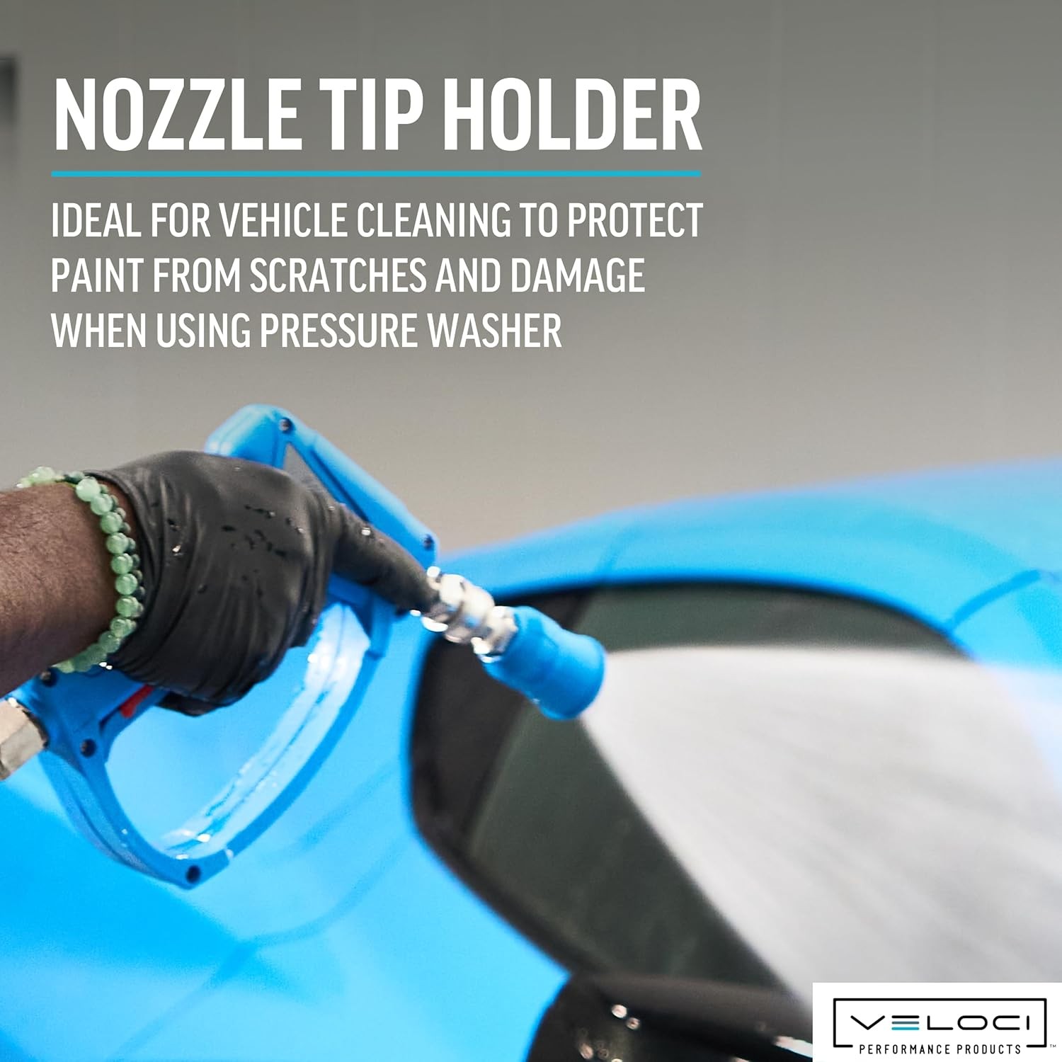 MTM Hydro Acqualine Pressure Washer Nozzle Guard Holder with 1/4” 40 Degrees 4.0