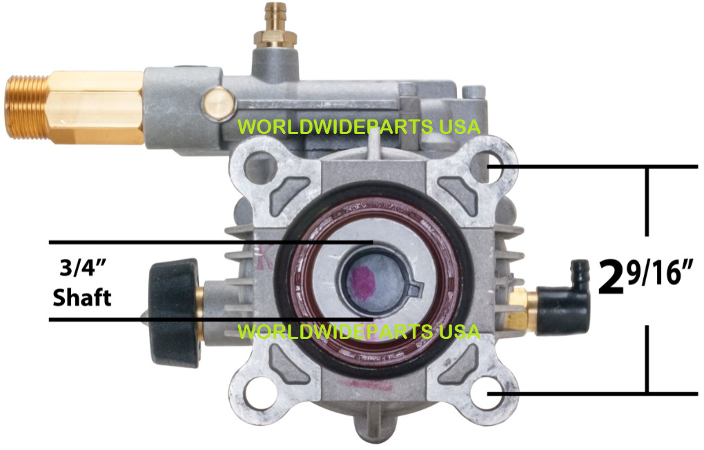 New 3000 psi PRESSURE WASHER Water PUMP for Sears Craftsman RMV2.5G30D RMV2.3G30