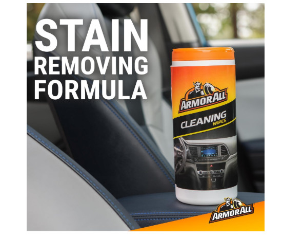Armor All Car Cleaning Wipes, Wipes for Car Interior and Car Exterior, 90 Wipes