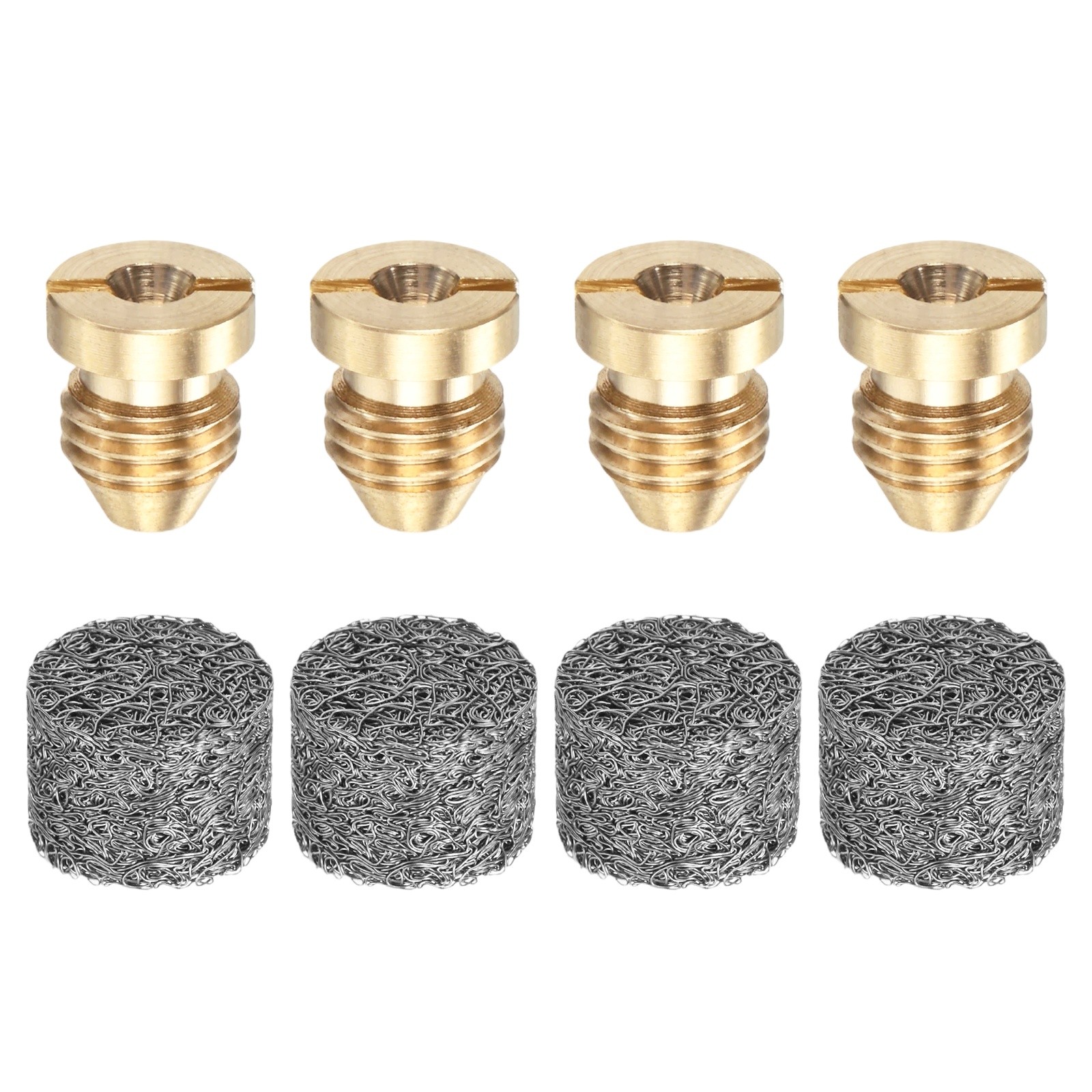 1-Set 1.3mm Copper Orifice Foam Cannon Nozzles and Single Layer Foam Maker Mesh