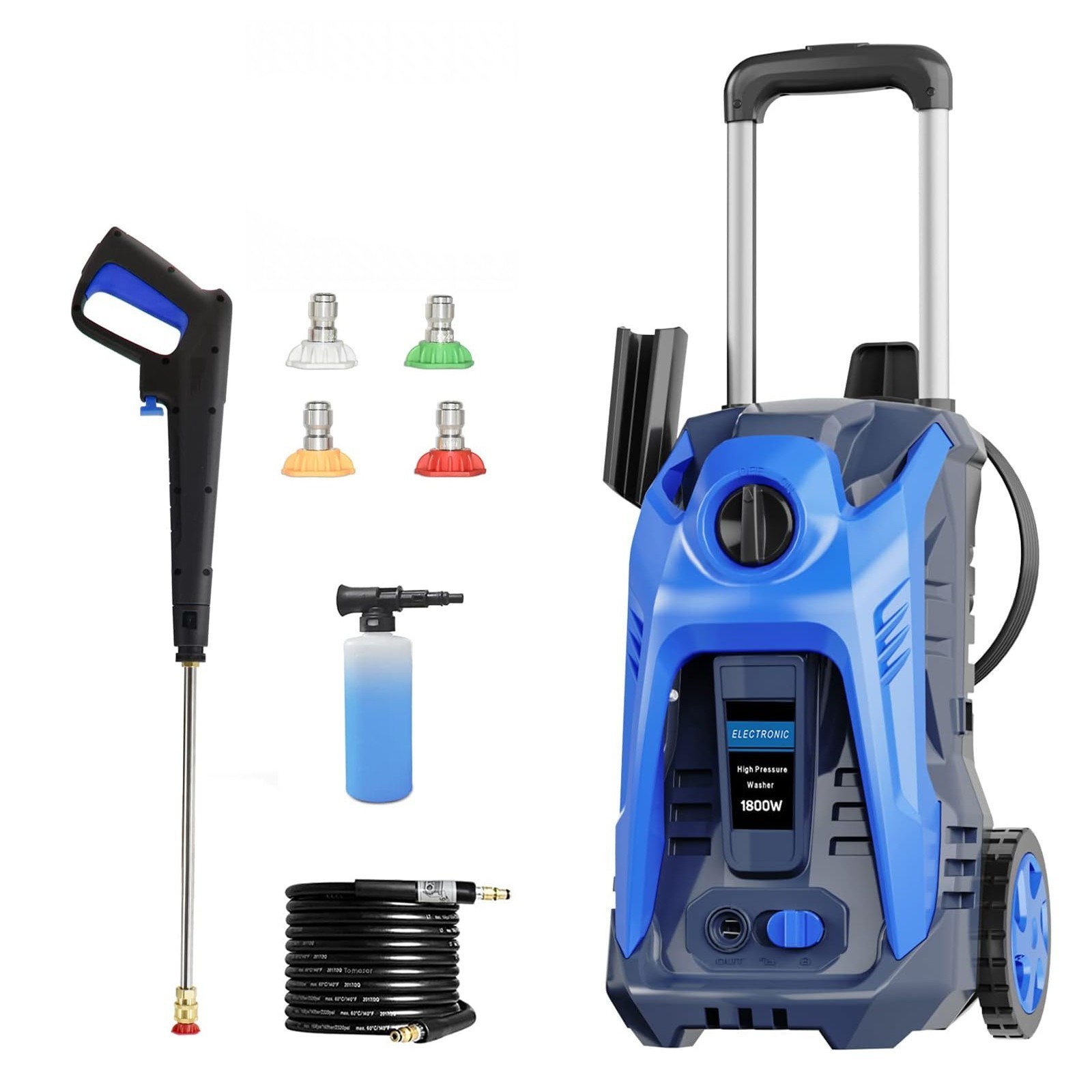 4200PSI 2.0GPM High Pressure Power Washer Portable Electric Cleaner Machine