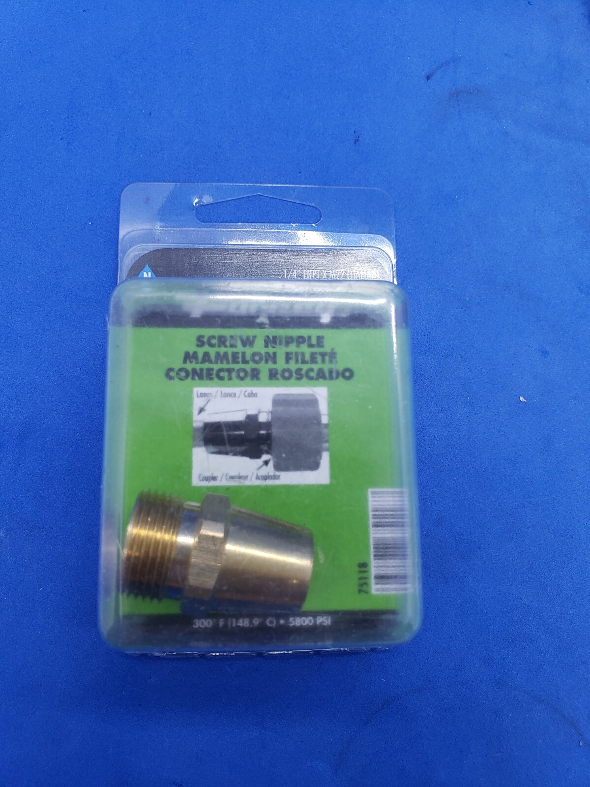 Forney Pressure Washer Parts (75118, 75176, 75109) Screw Nipple & Coupler Filter