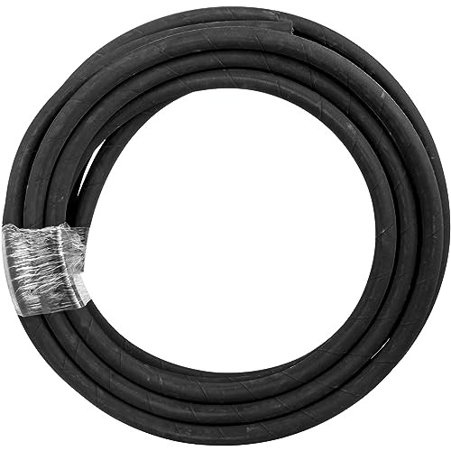 100ft Hydraulic Hose 1/4in ID High Pressure 5800 PSI Durable Flexible Rubber