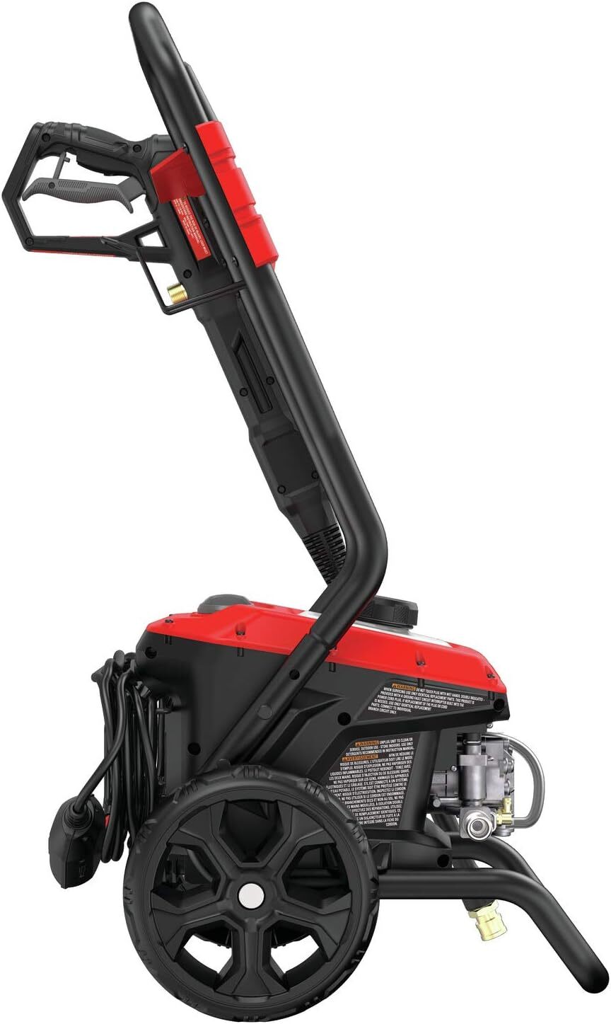 Electric Corded Electric Pressure Washer Cold Water 1900 -PSI 1.2-GPM