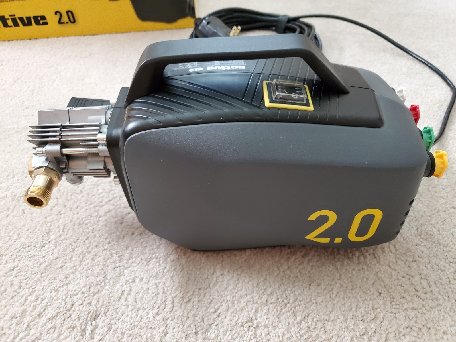 Active 2.0 Electric Pressure Washer – 1800 PSI 2.0 GPM – Full Kit – Lightly Used