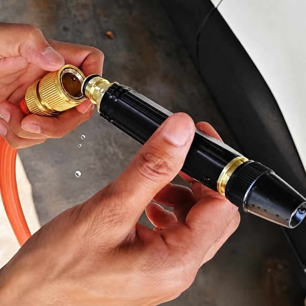 Ergonomic High Pressure Hose Sprayer for Efficient Outdoor Cleaning and Car Wash