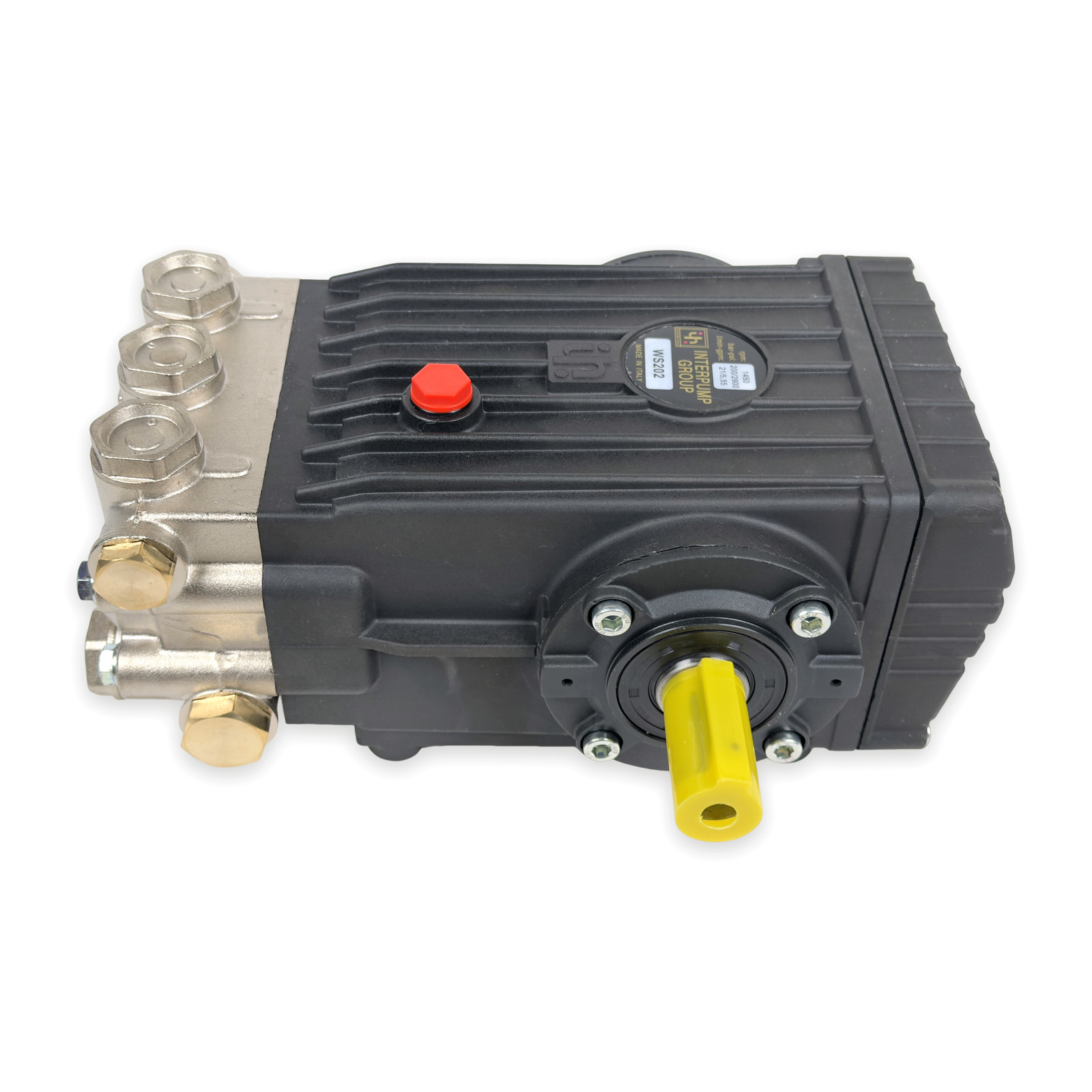 Interpump WS151 Triplex Plunger Pump 4.0 GPM 2175 PSI 1450 RPM, GP TSS1511