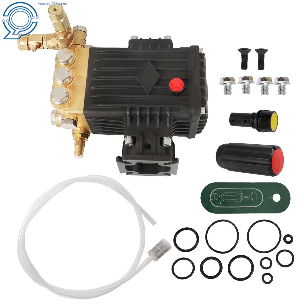 3000 PSI Pressure Washer Pump Replacement 3.1 GPM 3/4″ Horizontal Shaft 6.5 hp