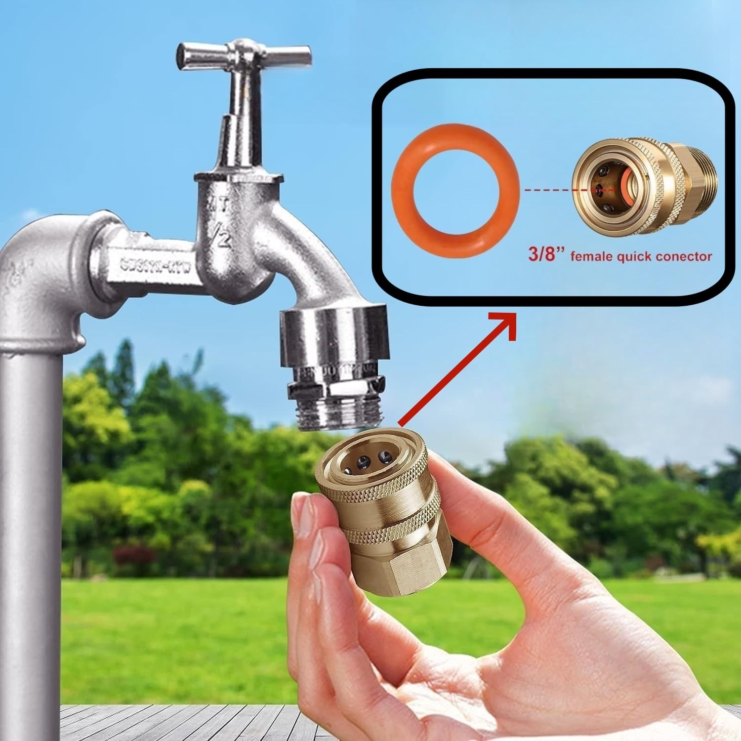 Professional Grade O Ring Kit for Pressure Washers with Quick Connect Fittings