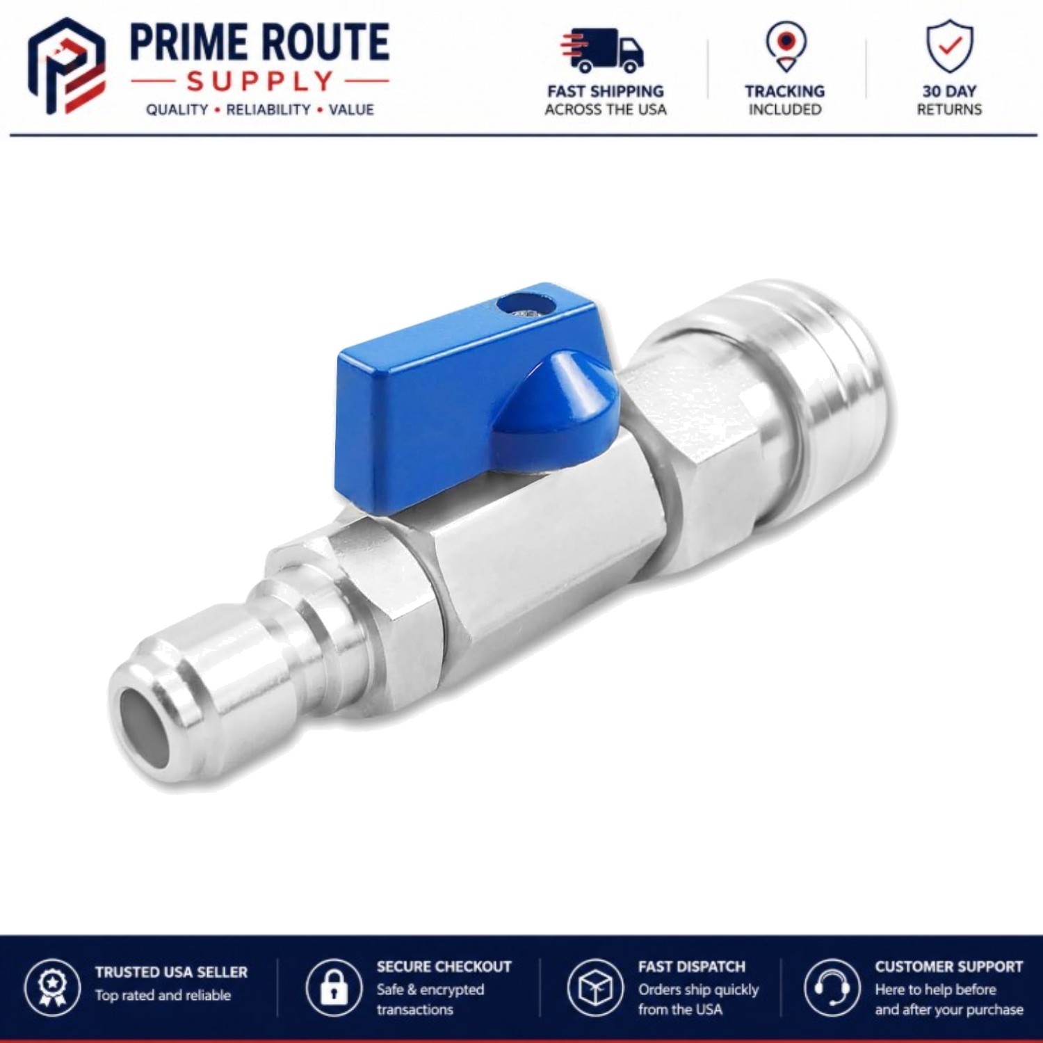 Eco-Friendly 3/8 NPT Pressure Washer Ball Valve Kit for Effortless Water Control